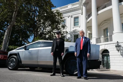 Trump says Elon Musk is now ‘kissing my **s’