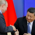 Xi Jingping preceded in Moscow by 19 Ukrainian drones