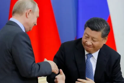 Xi Jingping preceded in Moscow by 19 Ukrainian drones