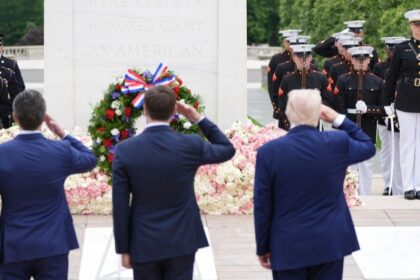 Trump honours veterans and fallen soldiers in Memorial Day ceremony