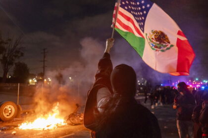Tensions flare as federal agents clash with LA protesters