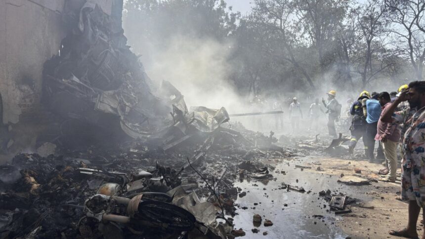 One passenger survives London-bound Air India plane crash at Ahmedabad