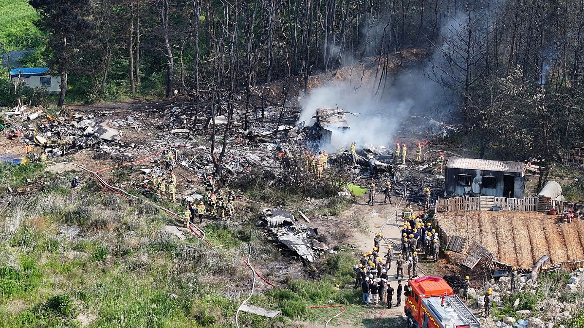 South Korean P3-C Orion navy plane crash kills all four crew members, investigation under way