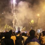 Two people killed and hundreds arrested in France during Champions League win celebrations