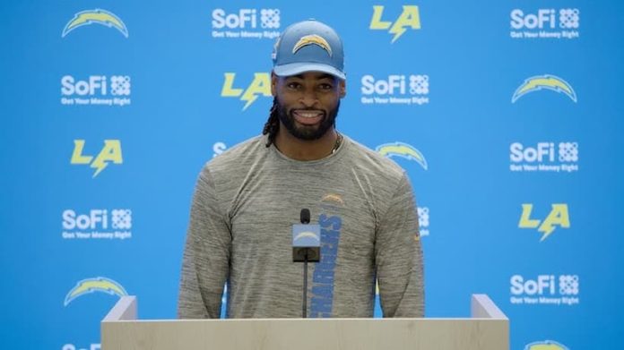 Najee Harris Chargers pic