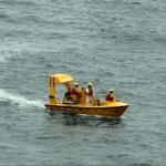 Dad saves daughter after fall from cruise ship