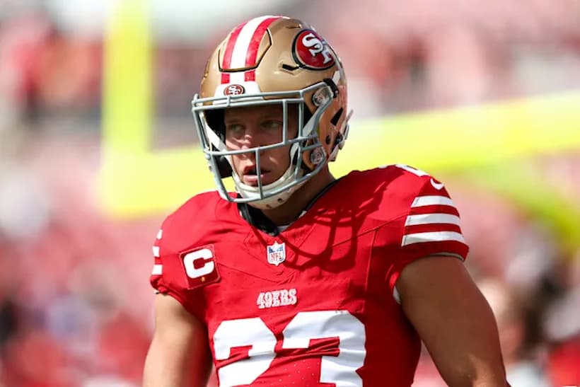 Christian McCaffrey 49ers pic
