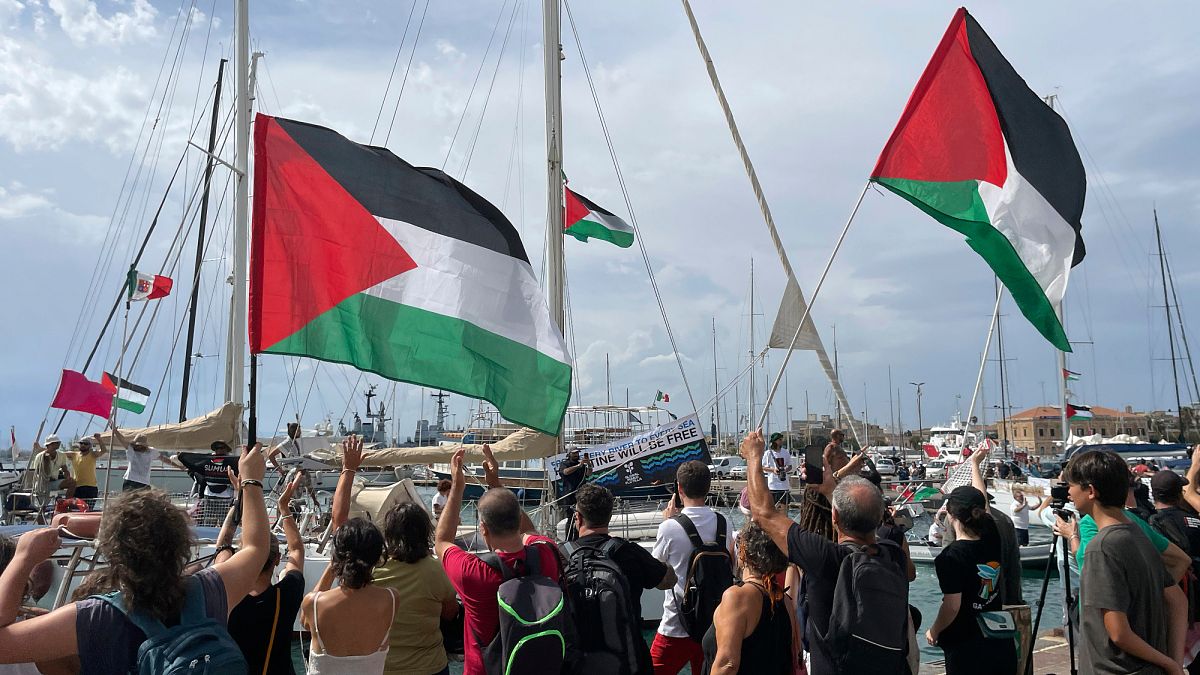 European aid flotilla sails to Gaza with four MEPs aboard