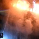 Blaze in Croatian capital Zagreb destroys landmark 16-storey Vjesnik news tower