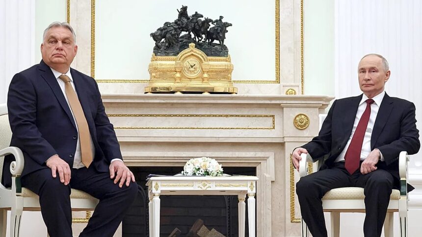 Orbán's visit to Putin 'a hostile act' for Europe