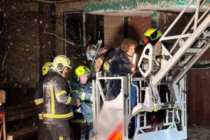 Overnight Russian attacks on Ukraine's eastern city of Dnipro kills two and injures 12