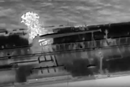 Ukraine strikes Russian shadow fleet tanker in Mediterranean